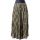 Dlouhá indická letní sukně olivová suk5575
