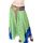 Kalhotová sukně zelená kal1395