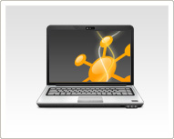 Notebook s logom Atomer