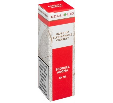 Liquid Ecoliquid Ecobull 10ml - 0mg (Energetický nápoj)