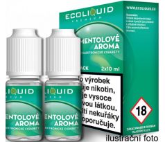 Liquid Ecoliquid Premium 2Pack Menthol 2x10ml - 12mg