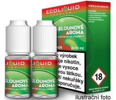 Liquid Ecoliquid Premium 2Pack Watermelon 2x10ml - 0mg (Vodní meloun)