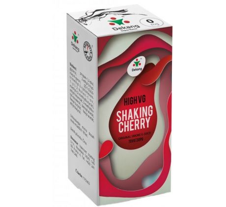 Liquid Dekang High VG Shaking Cherry 10ml - 0mg (Koktejlová třešeň)