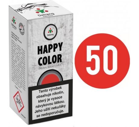 Liquid Dekang Fifty Happy Color 10ml - 18mg