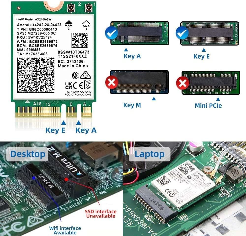 Intel Wi-Fi 6E AX210