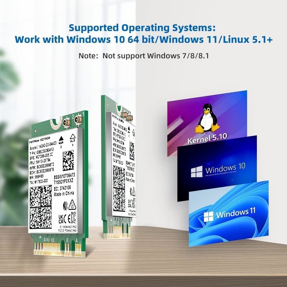 Intel Wi-Fi 6E AX210