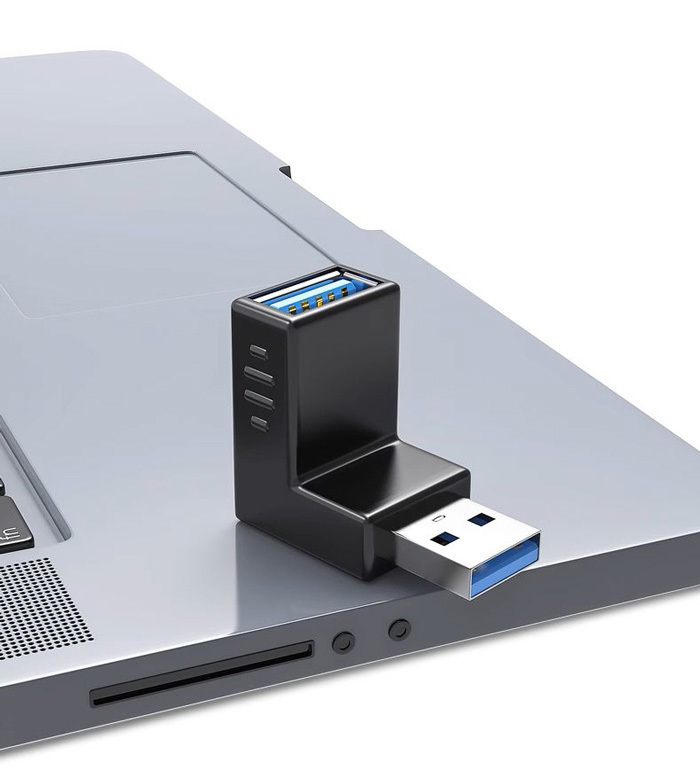 Rohový USB 3.0 adaptér