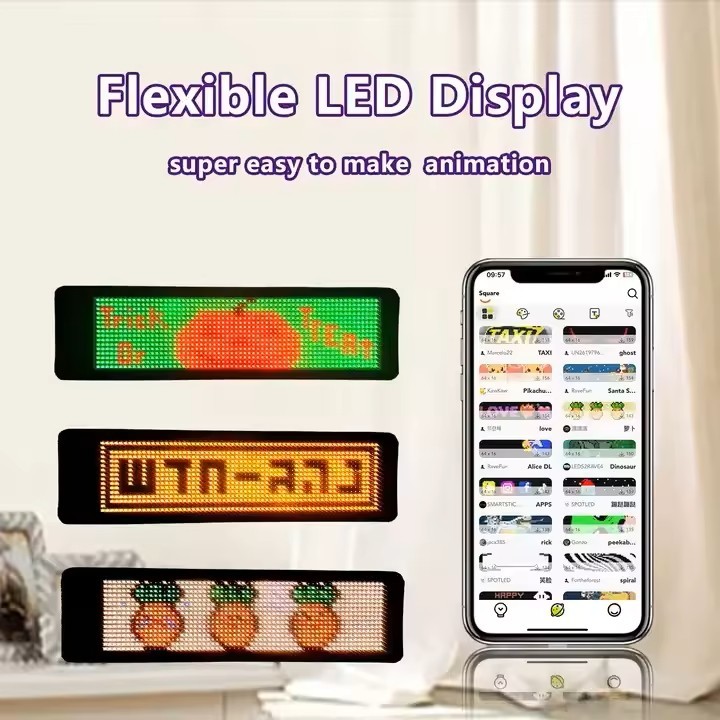 Flexibilné LED značenie do auta