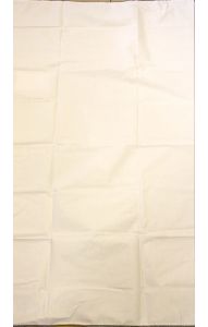 Čistě bílé dhótí z režné bavlny lu139