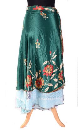 Kariza - sukně na 100 způsobů zelená suk4657