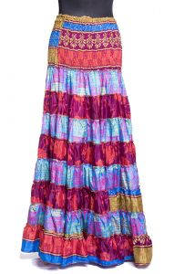 Sukně - šaty v hippie boho stylu suk4980