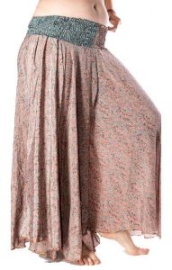 Kalhotová sukně ocelová kal1480