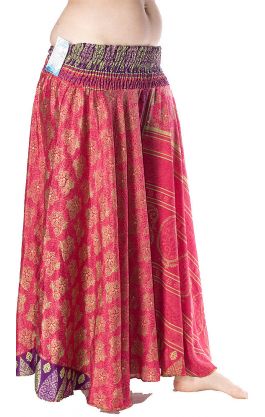 Kalhotová sukně růžová kal1496