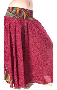 Kalhotová sukně růžová kal1497
