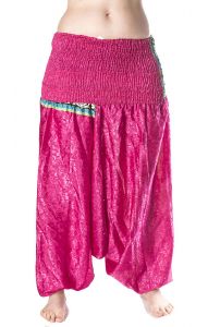 Turecké kalhoty aladinky růžové kal1503