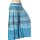 Plátěná kalhotová sukně tyrkysová kal1525