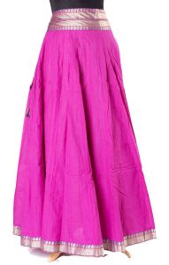 Kolová indická sukně růžová XL suk5172
