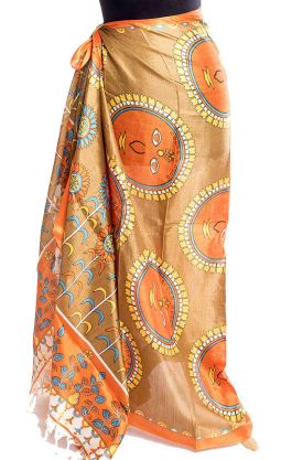 Zlatý sarong - pareo sr409