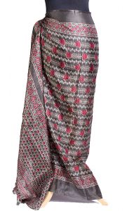 Šedobéžový sarong - pareo sr440