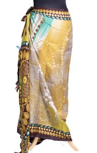 Zlatý sarong - pareo sr476