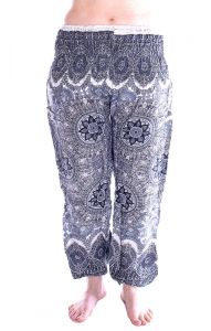 Pohodlné indické kalhoty v tureckém stylu S-M kal1651