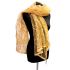 Vyšívaná tylová dupatta se zrcátky zlatá dh1848