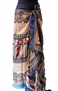 Sarong - pareo s africkými motivy sr563