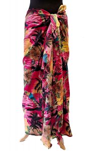 Jemný sarong - pareo přes plavky Hawai Dreams sr593