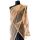 Tylová dupatta béžová dh1878