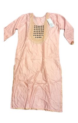 Tradiční indická dámská tunika meruňková S 19-02