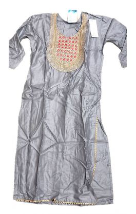Tradiční indická dámská tunika šedá S 19-05