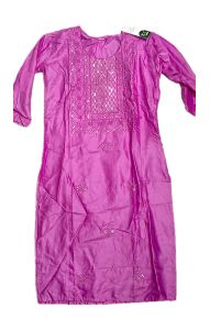 Tradiční indická dámská tunika růžová S 19-10