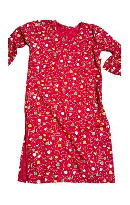 Tradiční indická dámská tunika červená S 19-21