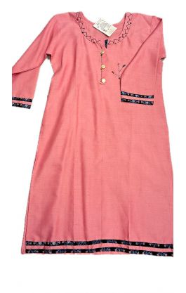 Tradiční indická dámská tunika růžová M 19-28
