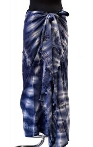 Batikovaný sarong - pareo Sloni pro štěstí sr639