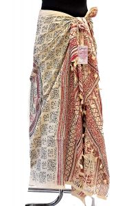 Batikovaný sarong - pareo Etno Tribal sr646