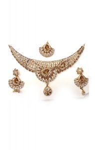 Souprava šperků bollywood za super cenu zlatá barva ks1899
