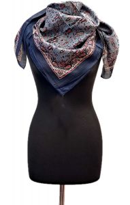 Klasický indický šátek džínovinový st2251