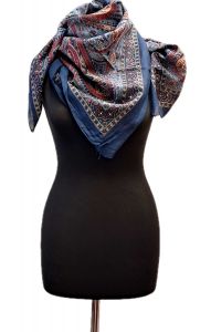 Klasický indický šátek modrý st2254