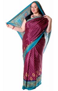 Traditional indian saree v8631