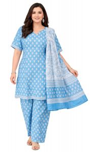 Pandžábí XXL tyrkysové pun1901