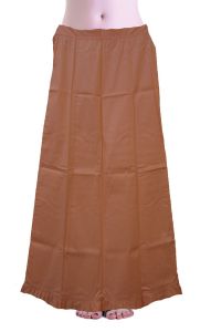 Spodnička pod sárí světle hnědá