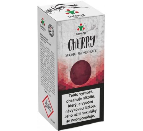 Liquid Dekang Cherry 10ml-11mg (Třešeň)