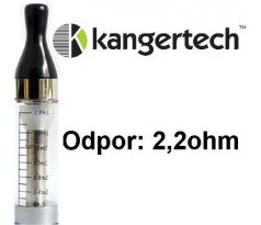 Kangertech CC/T2 clearomizer 2,4ml 2,2ohm Clear