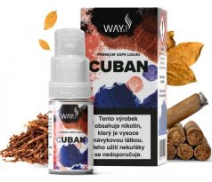 Liquid WAY to Vape Cuban 10ml-6mg